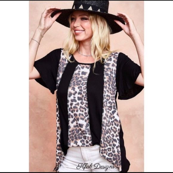 Leopard print top brand new! - Picture 3 of 10